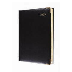 Classic - Compact Day-to-Page Diary with Appointments - 2025 Calendar Year Planner