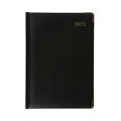 Classic - Compact Day-to-Page Diary with Appointments - 2025 Calendar Year Planner