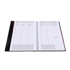 Leadership - A5 Week-To-View Diary with Appointments - 2025 Calendar Year Planner