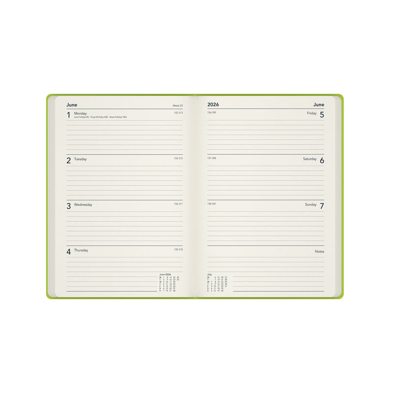 Affirmation - A5 Week-To-View - Diary - 2026 Calendar Year Planner
