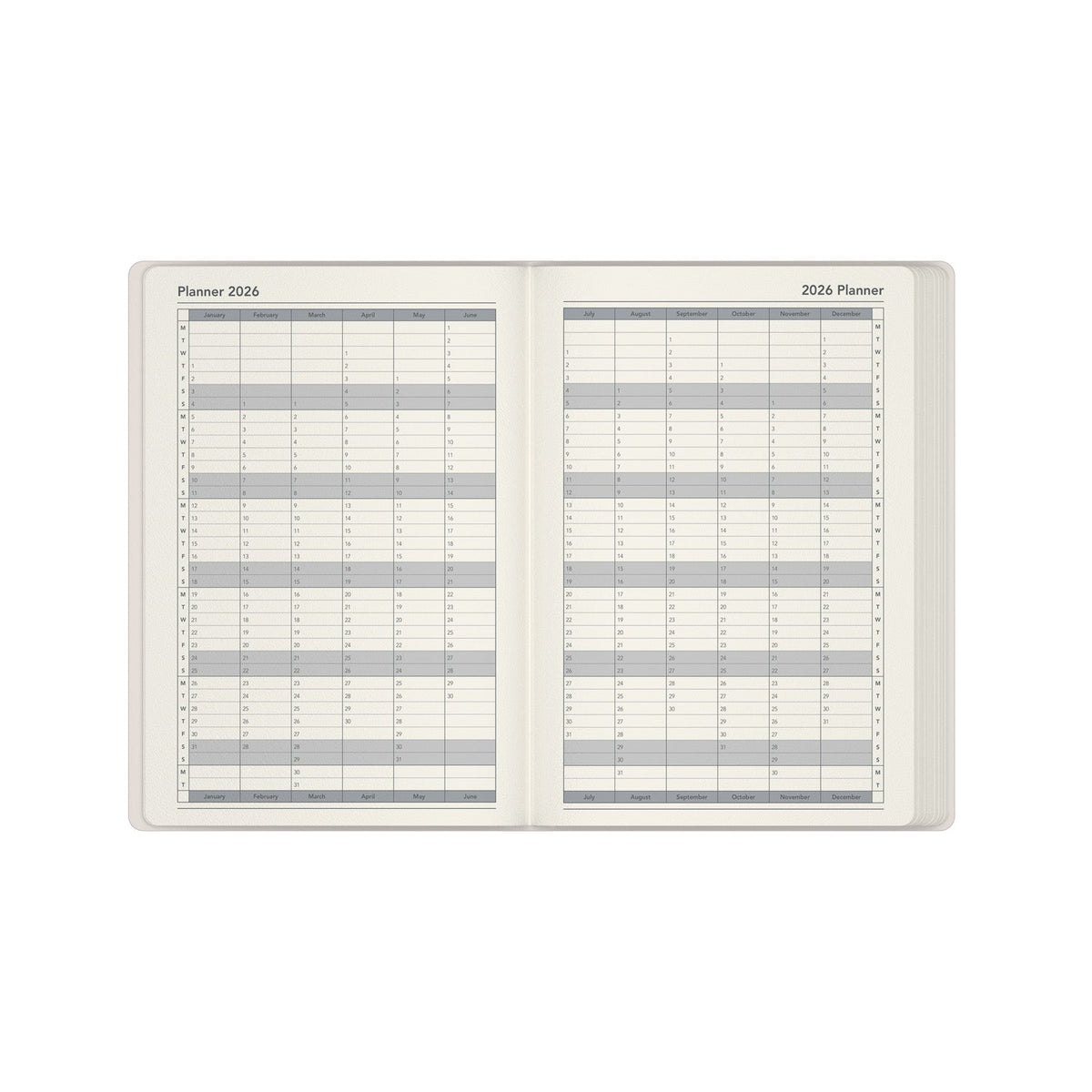 Bella Ramsay Cat - A5  Week-To-View - Diary - 2026 Calendar Year Planner