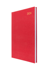 Collins Eco Friendly Essential - 2024 Daily Planner - A4 Day-to-Page Diary / Journal with Recycled Paper (E-ESSA41-24)
