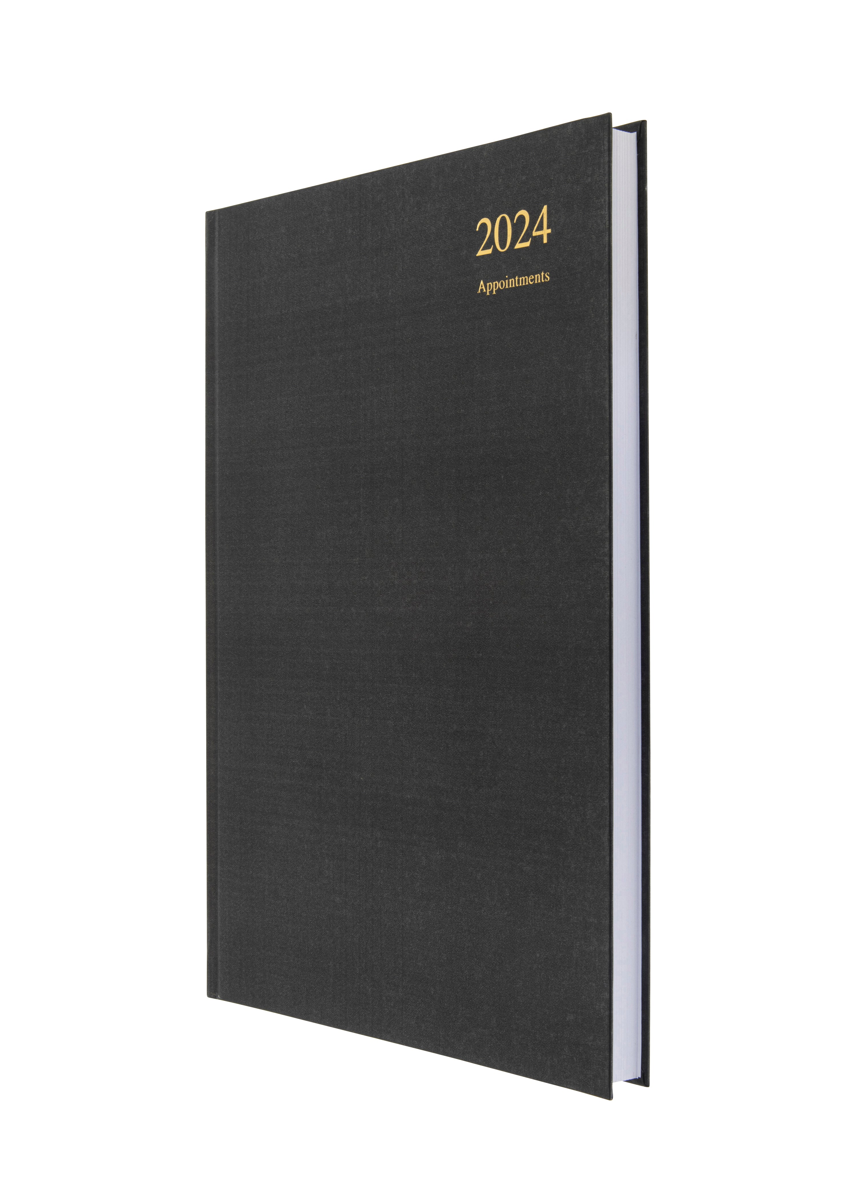 Collins Eco Friendly Essential - 2024 Daily Planner - A4 Day-to-Page Diary / Journal with Recycled Paper and Appointments (E-ESSA41A-24)