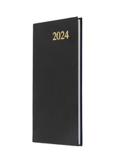Collins Essential - 2024 Weekly Planner - Pocket/Slimline Week-to-View Diary (ESSSP-24)