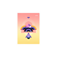 Irregular Geometrics- A5  Week-To-View - Diary - 2026 Calendar Year Planner
