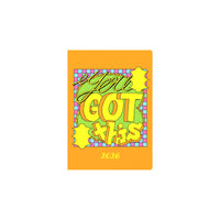 Ben Wookcock Positive - A5  Week-To-View - Diary - 2026 Calendar Year Planner