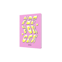 Ben Wookcock Positive - A5  Week-To-View - Diary - 2026 Calendar Year Planner