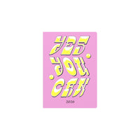Ben Wookcock Positive - A5  Week-To-View - Diary - 2026 Calendar Year Planner