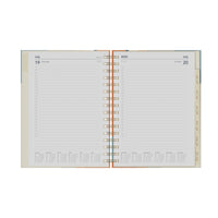 Scandi - A5 Day-to-Page Mid/Academic Year Diary Planner 2025-2026