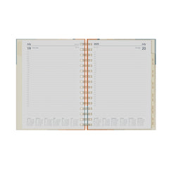 Scandi - A5 Day-to-Page Mid/Academic Year Diary Planner 2025-2026
