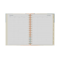 Scandi - A5 Day-to-Page Mid/Academic Year Diary Planner 2025-2026
