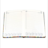 Edge Rainbow - A5 Day-To-Page Diary - 2026 Calendar Year Planner