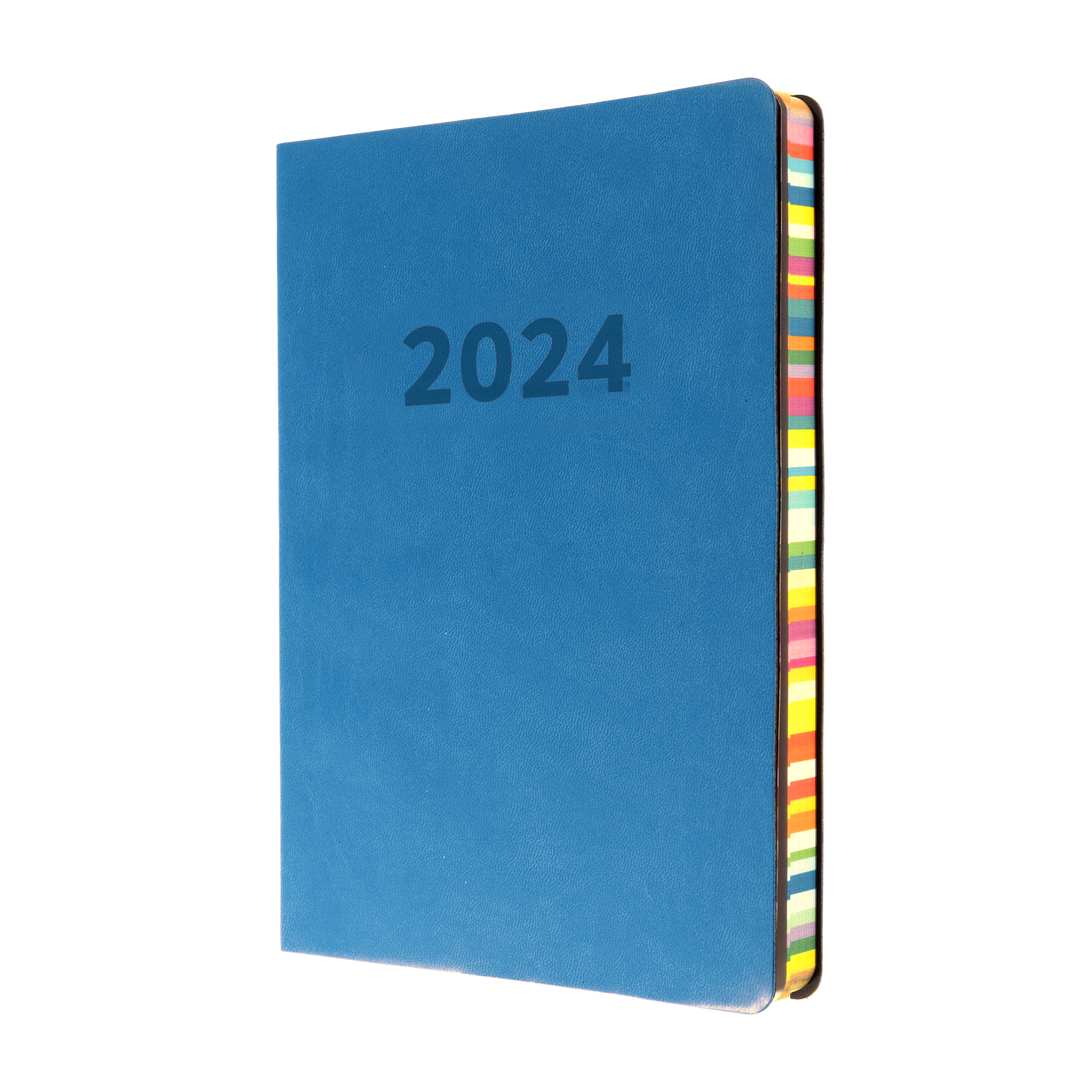Collins Edge Rainbow - 2024 Daily Lifestyle Planner - Day-to-Page Diary / Journal with Appointments (ED151-24)