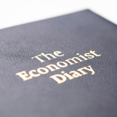 The Economist - 2025 Desk Diary - Week-to-View Planner - Blue