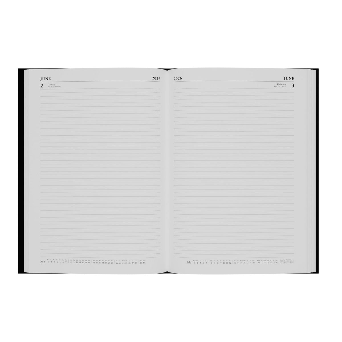 Essential - A4 Day-to-Page Diary - 2026 Calendar Year Planner