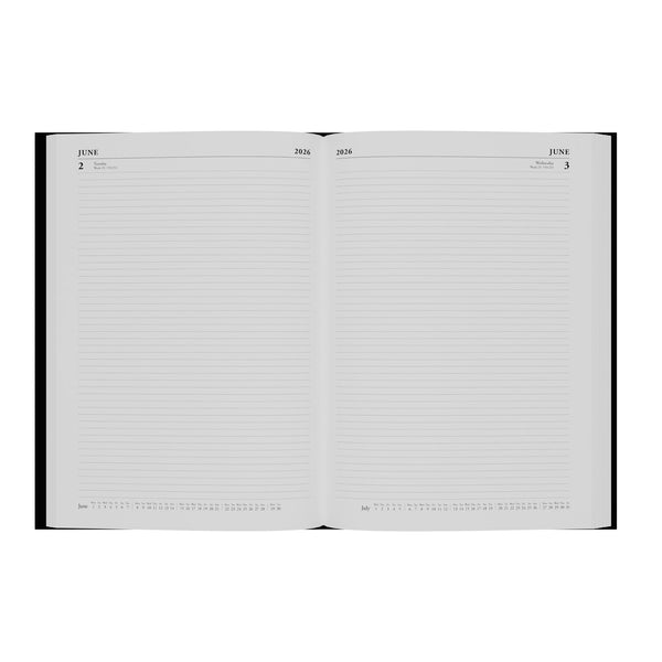 Essential - A4 Day-to-Page Diary - 2026 Calendar Year Planner