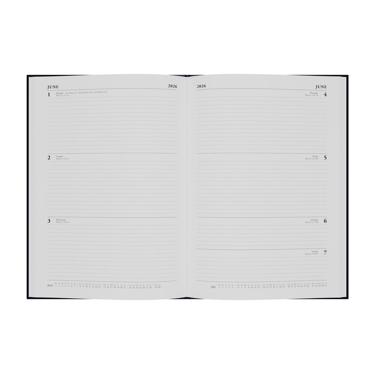 Essential - A4 Week-to-View Diary - 2026 Calendar Year Planner