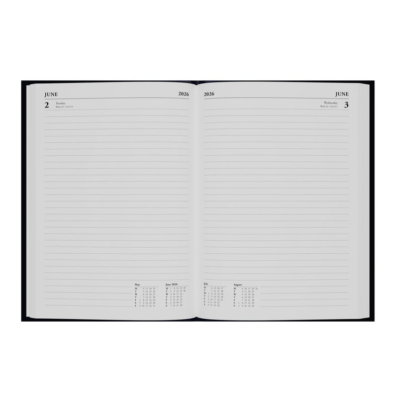 Essential - A5 Day-to-Page Diary - 2026 Calendar Year Planner