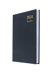 Collins Essential - 2024 Daily Planner - A5 Day-to-Page Diary with Appointments (ESSA51A-24)