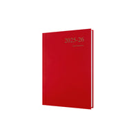 Essentials - A5 Day-to-Page with Appointments Mid/Academic Year Diary Planner, July 2025 - July 2026