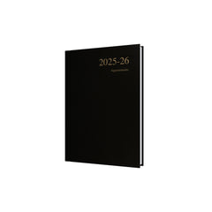 Essentials - A5 Day-to-Page with Appointments Mid/Academic Year Diary Planner, July 2025 - July 2026
