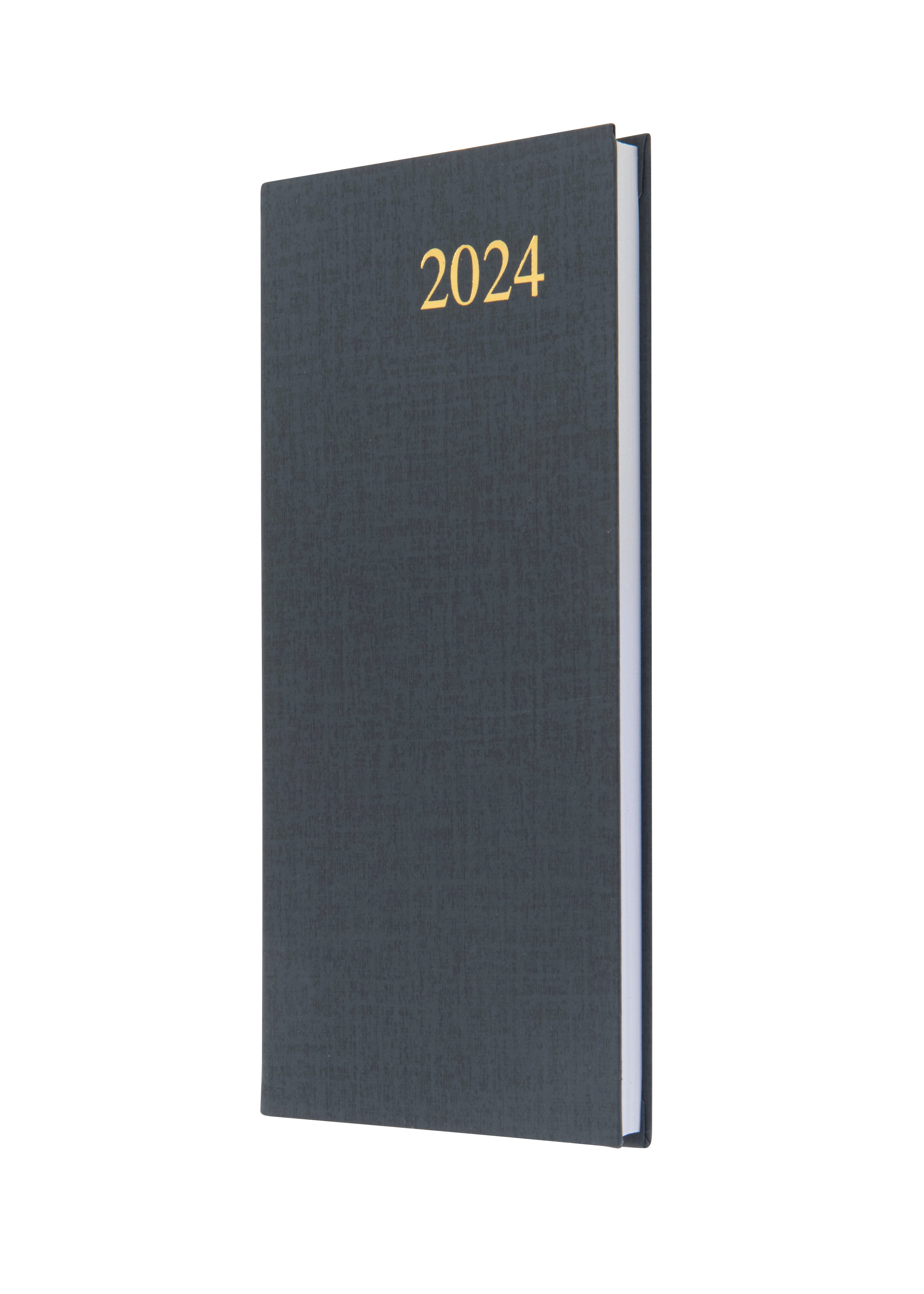 Collins Essential - 2024 Weekly Planner - Pocket/Slimline Week-to-View Diary (ESSSP-24)