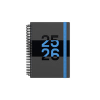 Delta - A5 Day-To-Page with Appointments Mid/Academic Year Planner 2025-2026
