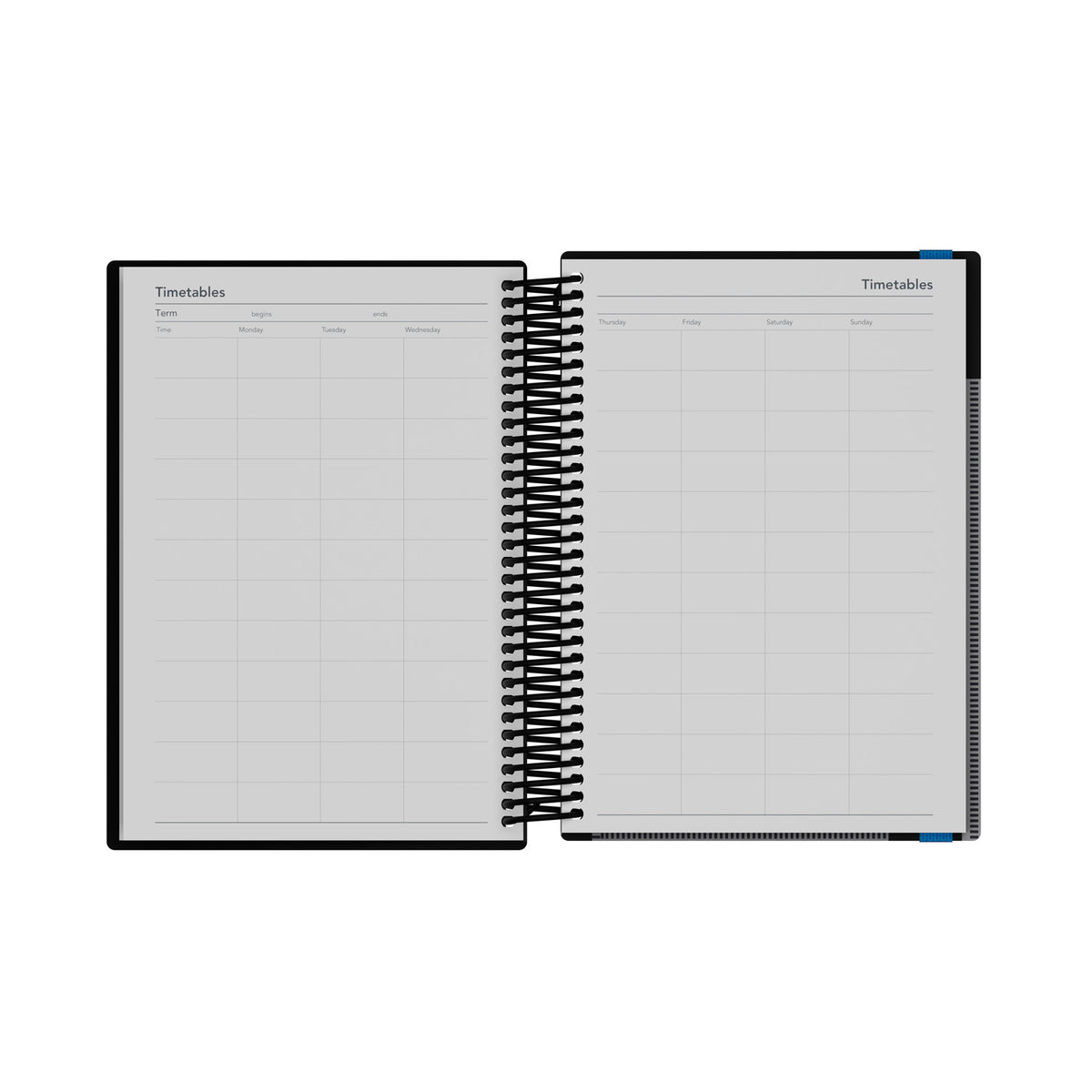 Delta - A5 Day-To-Page with Appointments Mid/Academic Year Planner 2025-2026