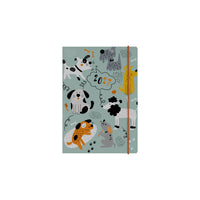 2027 Calendar Year Planner - 12 Month A5 Week-to-View Diary - Hard Cover - Dogs - Collins Debden Maru Range (MR153.DG-27)
