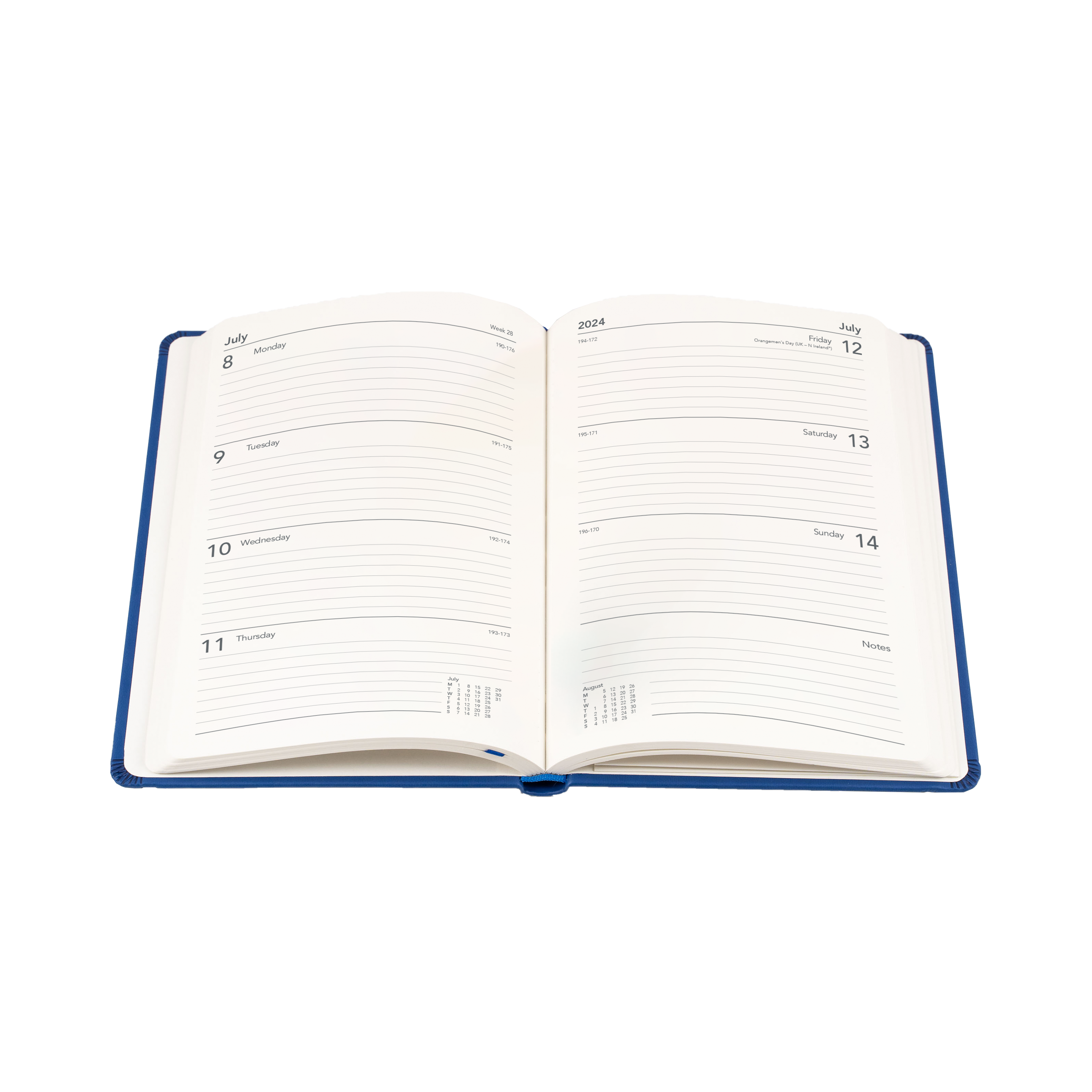 Collins Legacy - 2024 Weekly Lifestyle Planner - A5 Week-to-View Diary (CL53-24)